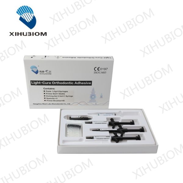Ortodoncia Dental Cura de luz de tamaño completo adhesivo de unión ortopédica grado A