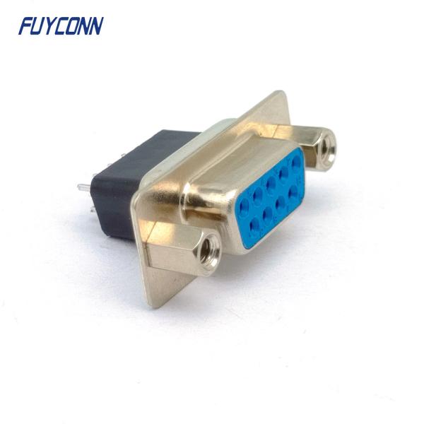 Conector fêmea do DEC, conector do PWB D-SUB de 9pin 15pin 25pin 37 Pin Straight