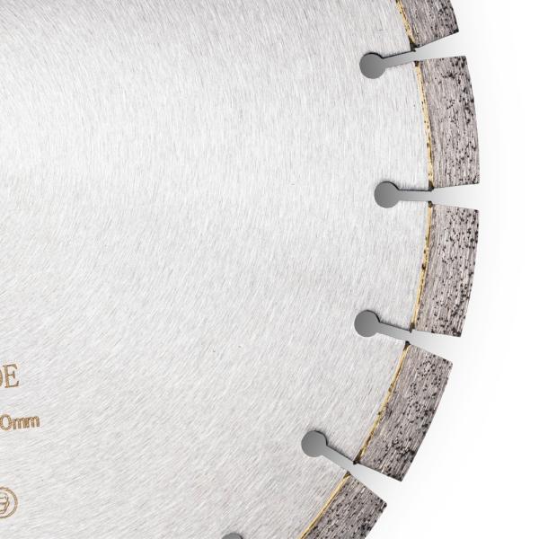 Customized Diamond Tools 350mm Diamond Cutting Disc For Concrete 3mm Blade Thickness