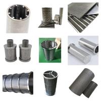 Conexão de extremo soldado Johnson Wedge Wire Screens Profil em forma de U para durabilidade