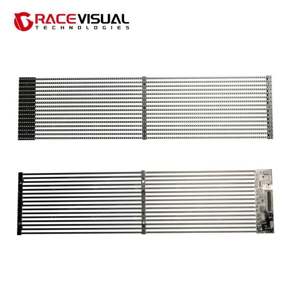L'écran LED de la série TS-F de Grace Visual: ultra-mince, haute transparence avec
Maintenance arrière - Idéal pour les fenêtres commerciales et les espaces publics