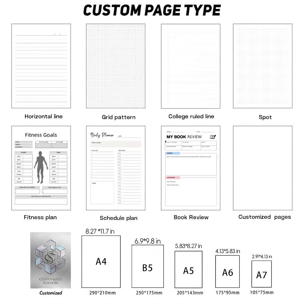 Branded Premium Hardcover Notebook Customization for Business