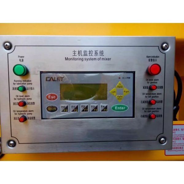 Mezclador concreto del eje del gemelo del sector de la construcción MS1500/1000