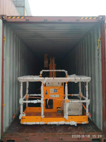 SNSC Telescopic Boom Lifts Telescoping Man Lift For Construction