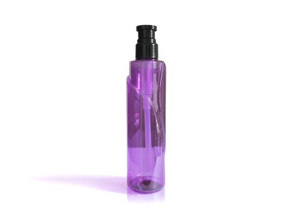 Eco Fridenly Shower Gel Pump Bottle / Purple Plastic Pump Bottle 600ml/20.28 fl.oz