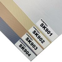 Tejido para cortinas de ventanas de doble rodillo, tejido para persianas de cebra