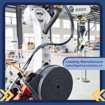 Opération conviviale robotique en aluminium moderne de la soudeuse 500W de laser