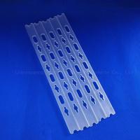 Plat en verre transparent de quartz avec le laser de semi-conducteur de trou forant 100mm