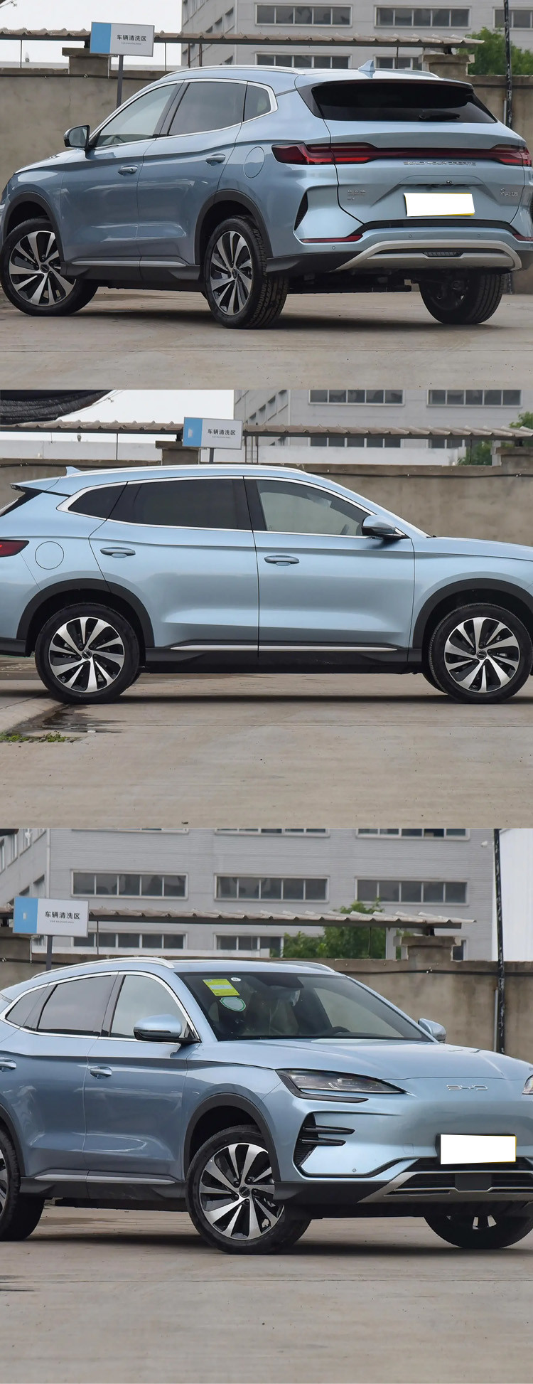 2024 BYD Song Plus EV Car 605 км Новое энергетическое транспортное средство 5 мест с автопилотом и темным интерьером