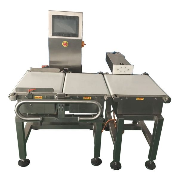 Bagged Chemical Fertilizer Industrial Belt Type Conveyor Checkweigher Weighing System JZ-W25kg