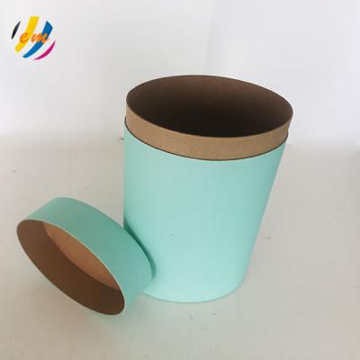 Oval 145mm Height 84mm Diameter Corrugated Cardboard Tube