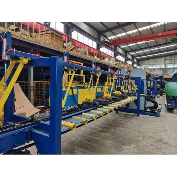 High-Production Bottom Slab Cutting Saw Mill with Industrial Sawmill Equipment