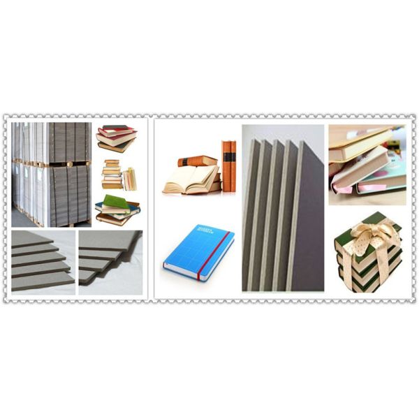 1000g Economic and Laminated Uncoated Grey Cardboard Sheets for Folder