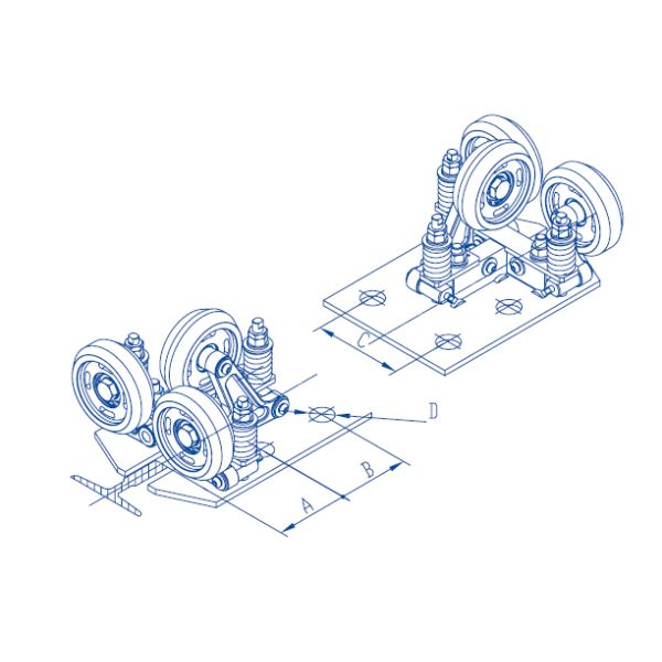 Ботинок проводника 2.5m/S ролика подъема лифта пассажира эластичный для кабины