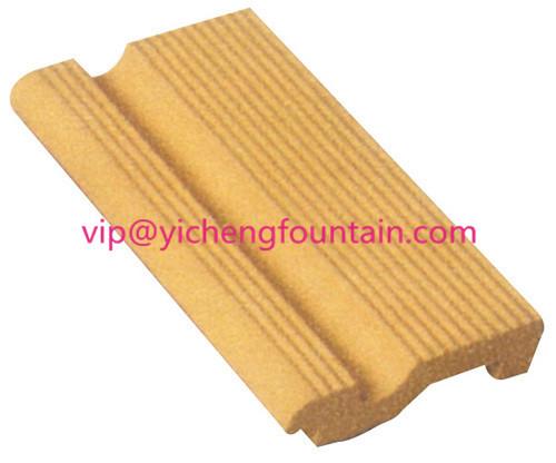 Vintage Non - Slip Edge Swimming Pool Ceramic Border Tiles Swimming Pool Kits