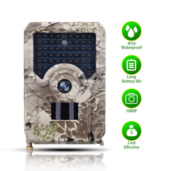 PR200 Hunter Trail Camera 20MP Night Vision 1080P IP54 imperméable