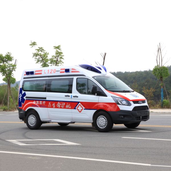 Tipo móvil ambulancia de la tutela del vehículo ICU del propósito especial de SPV de la prevención con el ventilador