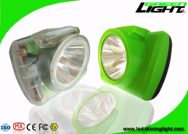 Super Light Cordless Mining Lights 13000lux With Adjustble Stainness Steel Clip