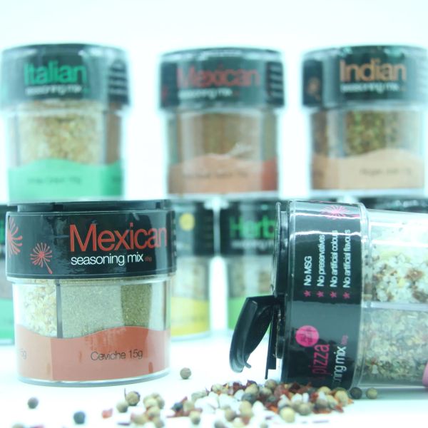 Grinder Seasoning SEA SALT LEMON Black Pepper Mixed Grinder SEASONING