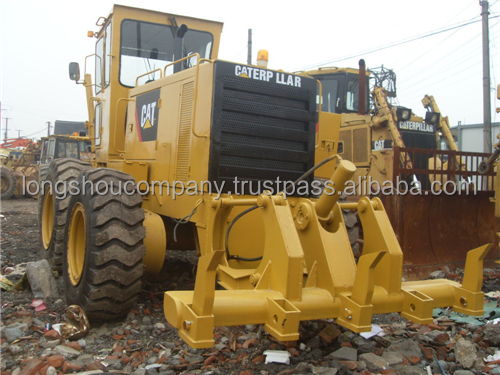 Cummins Engine Used CAT 140H Graders from Original Japan Caterpillar for Construction
