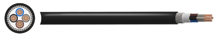 LSZH SWA BS7846 Fire Proof Cable XLPE PVC Class 2 Fire Resistance