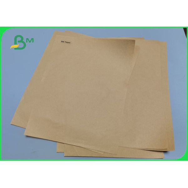 Strong quality 90gsm Semi Extensible brown Kraft paper rolls for Cement bags