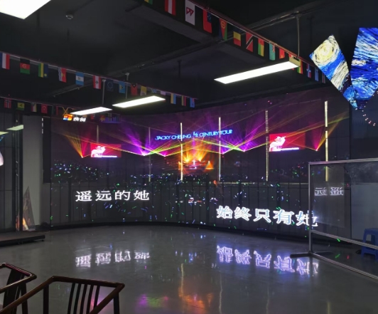 Écran publicitaire sur le mur IP40 Grille affichage mural vidéo LED