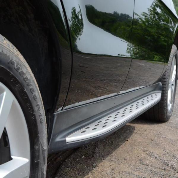 A1646980930 Mercedes Benz ML350 Running Boards Side Steps For Car Steel And ABS Car Accessories A1646981030