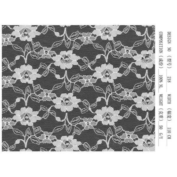 Классицистическая белая ткань шнурка хлопка, широкое уравновешивание шнурка хлопка для домашнего тканья