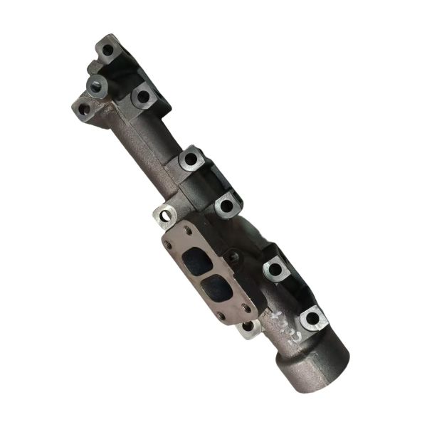 High-Quality Steel Exhaust Manifold for Dongfeng Longqing DDi75/X7 - 53*15*15CM Size Compatible with EQ6490/EQ6330