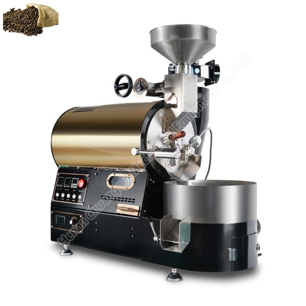 Welded 304 Stainless Steel 2kg Coffee Roaster For Sale Home Use Tabletop