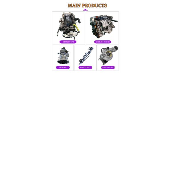 FOTON 4D20 Used Diesel Engine 4 Cylinder 2.0L for Pick up Truck Well-Tested Good Condition