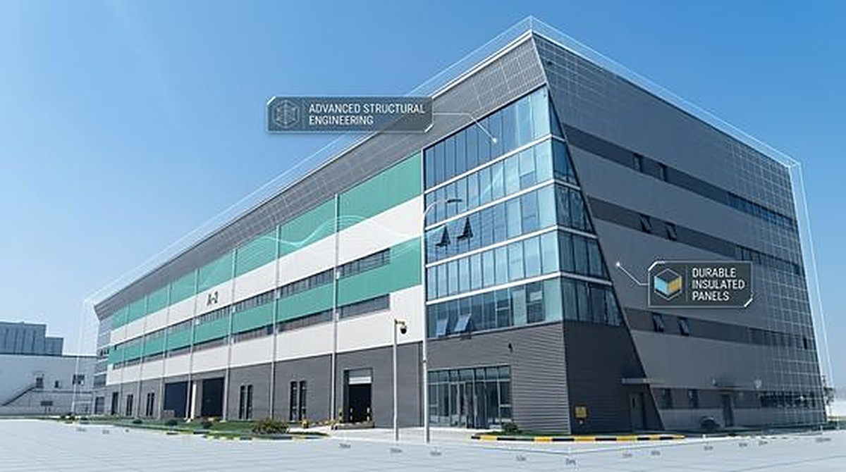 Industrial Steel Structures with Level 6 Earthquake Resistance 5000 Kg/m² Load Capacity and 20-50 Years Durability