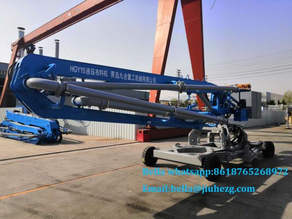 13M 15M 17M 21M JH Spider Pump Placing Boom Mobile Concrete Placing Boom