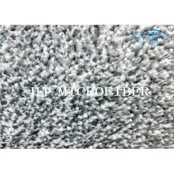 480 Gsm Mixed Knitted Microfiber Coral Fleece Fabric With Nylon Hard Wire