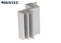 Anodized Surface PV MID Clamp / Rail For Solar Panel Roof Mounting Systems