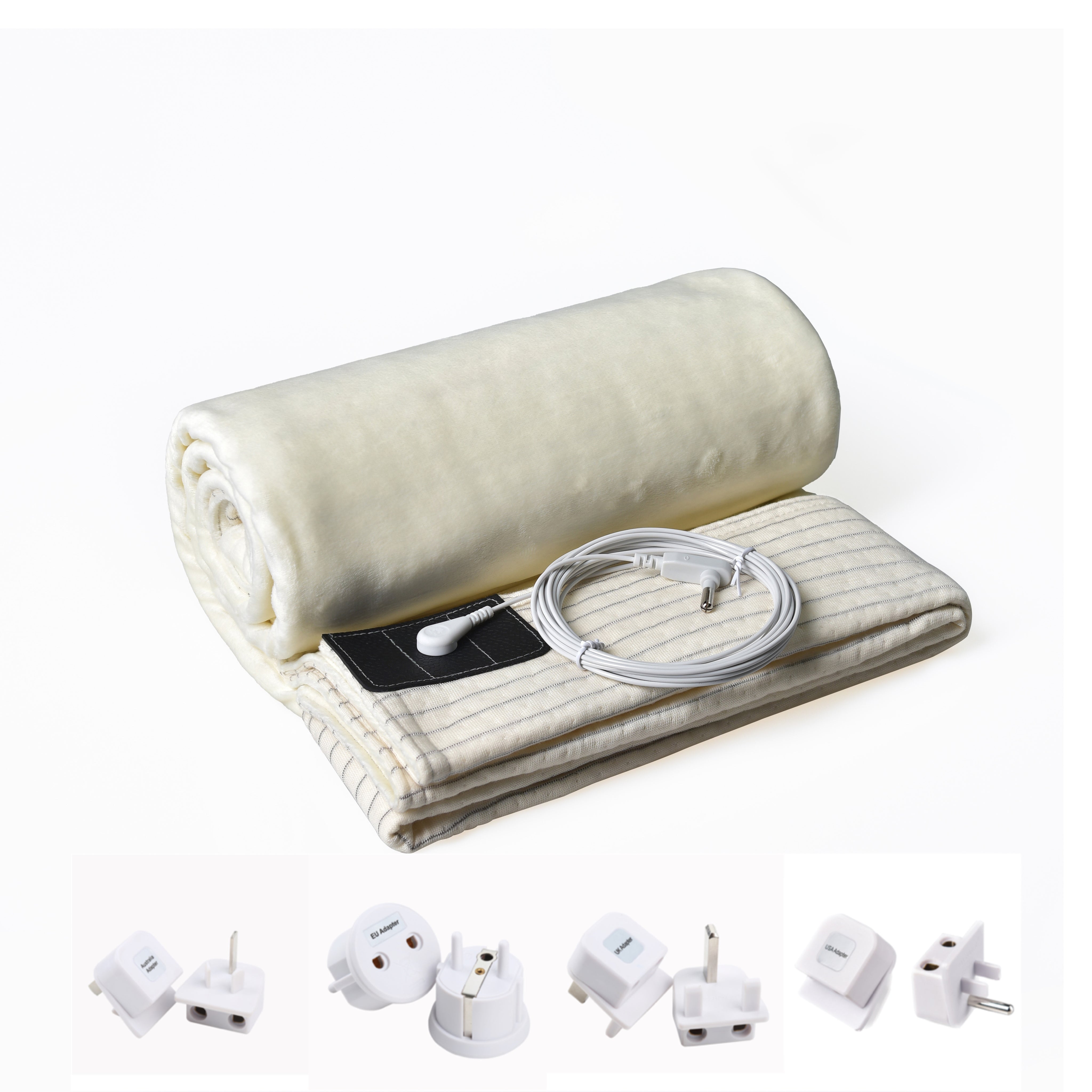 Manufacture Grounding Blanket Official Silver Fiber Earthing Organic Cotton Grounding Bed Cotton Conductive Function