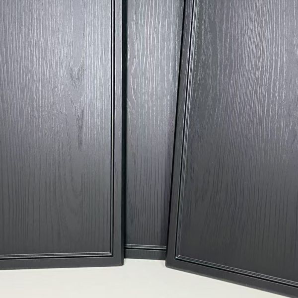 Customized Textured Wood Grain Vinyl Wrap Film Architectural PVC Foil For Lamination