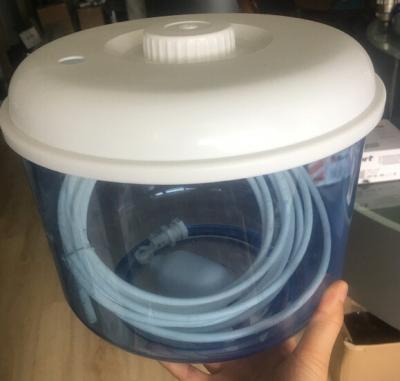 Blue Translucent Filtered Water Dispenser , 8L Food Grade Flat PP Water Tank