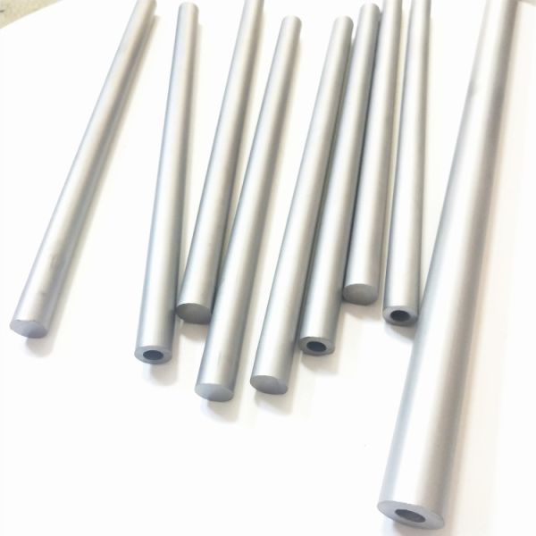 Sintered Blank Tungsten Carbide Tube TC Pipe With Blind / Through Hole