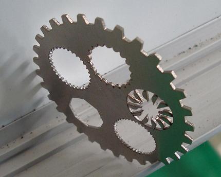 Stainless Steel CNC Laser Cutting Equipment , Double Drive Sheet Metal Laser Cutter
