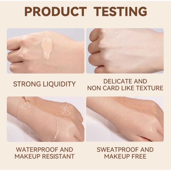 OEM Make Your Own High Quality Foundation Liquid Full Cover Long Lasting Private Label Matte Waterproof Makeup Foundation