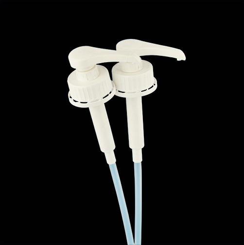 bomba plástica da loção do produto comestível do distribuidor da bomba do xarope do fechamento de 43mm T/E