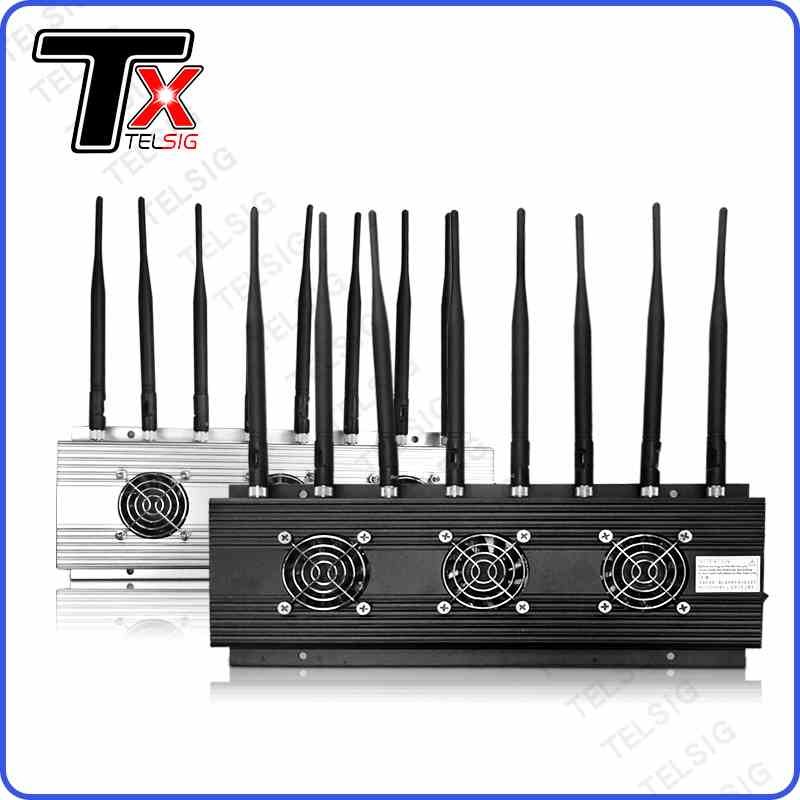 Jammer сигнала высокого увеличения беспроводной для GPS/Wifi/веса сотового телефона 3.5kg