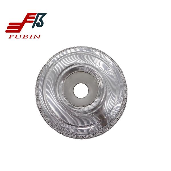 1400ml Round Foil Trays 8'' Deep Disposable Aluminum Foil Pans