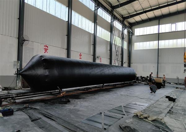 Launching Vessels In Shipyards With Customized Marine Rubber Airbag