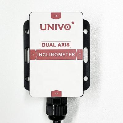 UNIVO UBIS-428 Inclinômetro industrial de duplo eixo com alta precisão e saída analógica