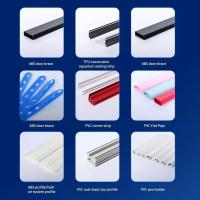 Plastic Profile PVC Extrusion Profile Customized ABS Boad Square PP Profiles
