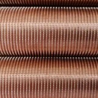 DELLOK Intercambiador de calor Tubos de cobre extrudidos com barbatanas baixas
