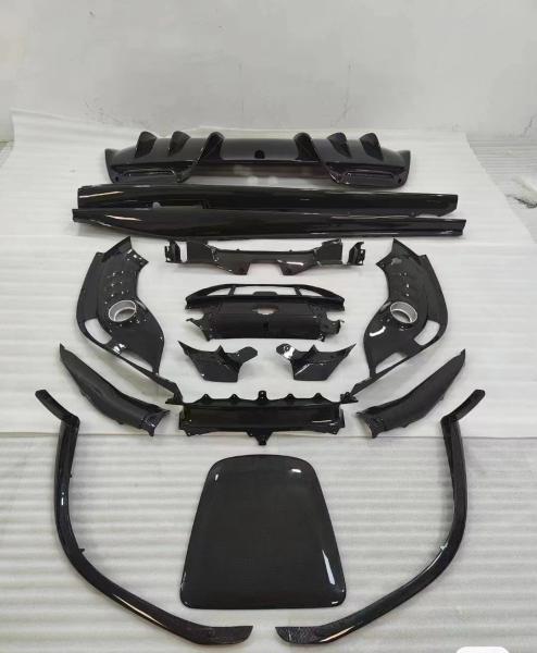 296 Ferrari Widebody Kit OEM Carbon Fiber Engine Guard Plate